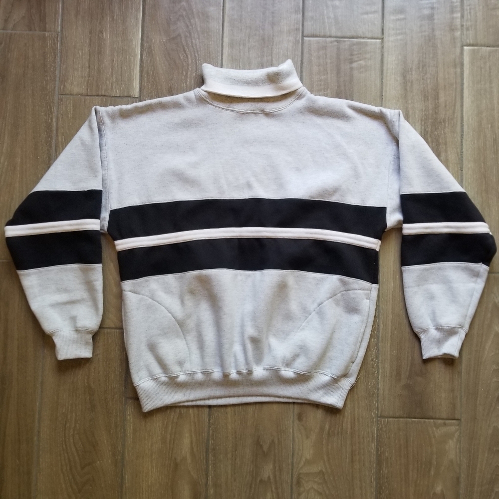 Vintage 90s Claybrooke Sport Retro Striped Size L